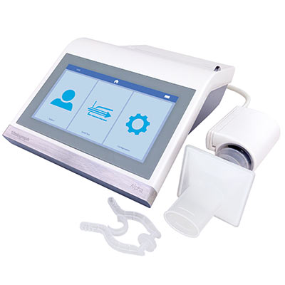 Espirómetro marca Vitalograph modelo New Alpha